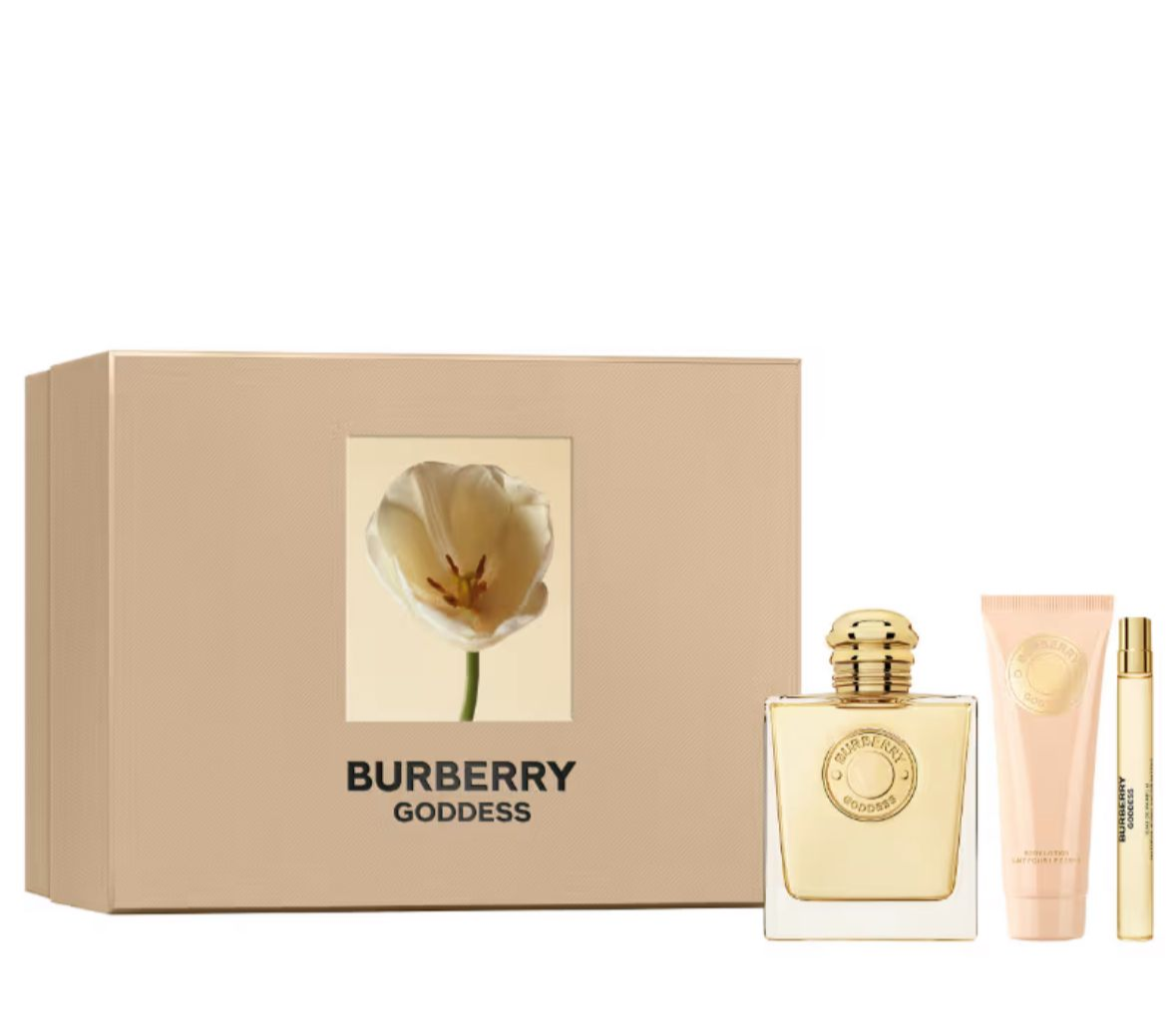 Burberry Goddess Giftset - Eau De Parfum Body Lotion Travel Spray in Gurgaon, Haryana, India