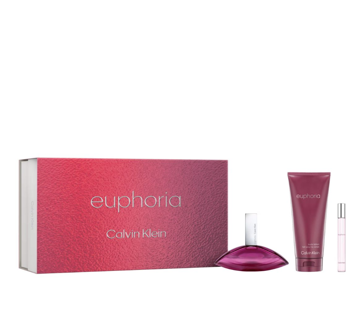 Calvin Klein Euphoria Women Giftset (Eau De Parfum Body Lotion Travel Spray) in Gurgaon, Haryana, India